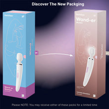 Load image into Gallery viewer, Satisfyer Wand-er Women - white