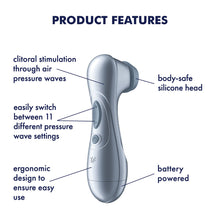 Load image into Gallery viewer, Satisfyer Pro 2 - Blue Touch-Free Clitoral Stimulator