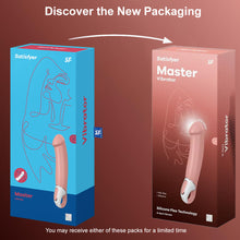 Load image into Gallery viewer, Satisfyer Master G Spot Vibrator Rechargeable Vibrating Dildo Sex Toy