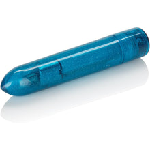 Load image into Gallery viewer, Shane's World Sparkle Bullet 4" Blue Vibrator