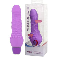 Load image into Gallery viewer, Seven Creations Silicone Classic Mini 15cm Purple Thin Veined