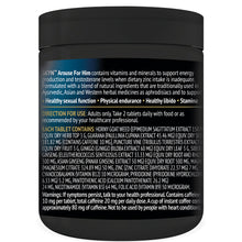 Load image into Gallery viewer, Skyn Arouse For Him Libido Supplements 60 Tablets Horny Goat TGA Approved