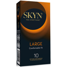 Load image into Gallery viewer, LifeStyles Skyn Large Male Condoms 10's