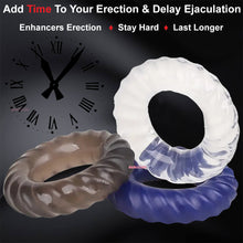 Load image into Gallery viewer, 3 Cock Ring Thick Strong Penis Balls Rings Couples Erection Enhancer Stretchable