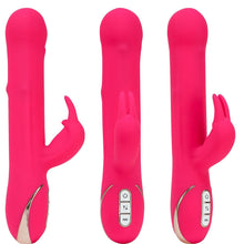 Load image into Gallery viewer, Vibe Couture Rabbit Tres Chic G Spot Rotating Beads Vibrator USB Sex Toy Pink