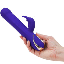 Load image into Gallery viewer, Vibe Couture Rabbit Tres Chic G Spot Rotating Beads Vibrator USB Sex Toy Purple