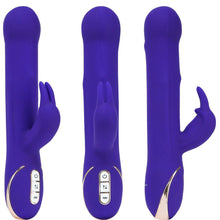Load image into Gallery viewer, Vibe Couture Rabbit Tres Chic G Spot Rotating Beads Vibrator USB Sex Toy Purple