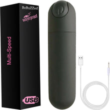 Load image into Gallery viewer, Ultra Powerful Bullet Vibrator Clitoral Stimulator USB Rechargeable Sex Toy