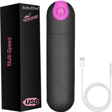 Load image into Gallery viewer, Ultra Powerful Bullet Vibrator Clitoral Stimulator USB Rechargeable Sex Toy