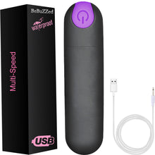 Load image into Gallery viewer, Ultra Powerful Bullet Vibrator Clitoral Stimulator USB Rechargeable Sex Toy