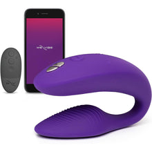 Load image into Gallery viewer, We-Vibe Sync 2 APP Remote Control Couples Vibrator Purple