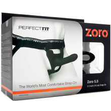 Load image into Gallery viewer, Perfect Fit Zoro 5.5" 6.5" Strap On Dildo Harness Hollow Gender Neutral Sex Toy