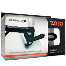 Load image into Gallery viewer, Perfect Fit Zoro 5.5" 6.5" Strap On Dildo Harness Hollow Gender Neutral Sex Toy