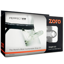 Load image into Gallery viewer, Perfect Fit Zoro 5.5" 6.5" Strap On Dildo Harness Hollow Gender Neutral Sex Toy