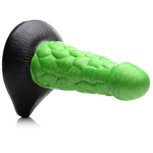 Load image into Gallery viewer, Creature Cocks Radioactive Reptile Thick Scaly Silicone Dildo Anal Plug Sex Toy