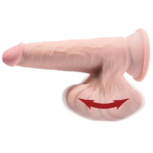 Load image into Gallery viewer, King Cock Plus 9'' 3D Realistic Dildo with Swinging Balls Dong Sex Toy