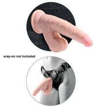 Load image into Gallery viewer, King Cock Plus 9'' 3D Realistic Dildo with Swinging Balls Dong Sex Toy