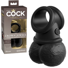 Load image into Gallery viewer, King Cock Elite Swinging Silicone Balls Cock Ring for Penis Dildo Sex Toy