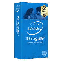 Load image into Gallery viewer, Lifestyles Regular Condoms 10