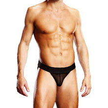 Load image into Gallery viewer, Prowler Mesh Open Back Brief Black