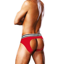 Load image into Gallery viewer, Prowler Open Back Brief White/Red