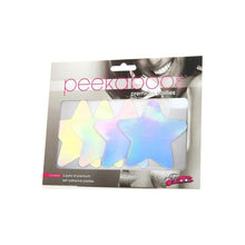 Load image into Gallery viewer, Iridescent Stars Pasties