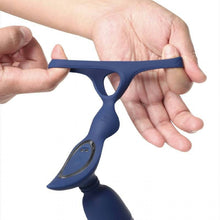 Load image into Gallery viewer, Ring'n'Rear Dual Thrusting Anal Probe with Cockring and Remote