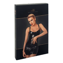 Load image into Gallery viewer, Starlet Wetlook Minidress w Ring Belt