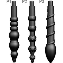 Load image into Gallery viewer, Luvpump Automatic RoseBud Anal Pump and 3 Plug Pro Set