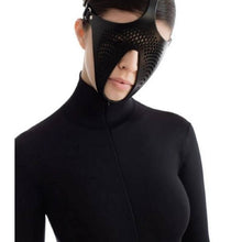 Load image into Gallery viewer, Ex Machina Genuine Leather Mask Black