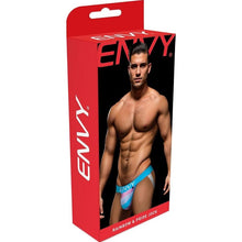 Load image into Gallery viewer, Rainbow Pride Jock Blue