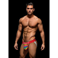 Load image into Gallery viewer, Rainbow Pride Jock Blue