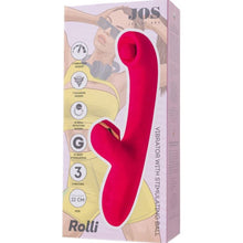 Load image into Gallery viewer, JOS Rolli Stimulating Ball Vibrator with Vaccuum Clitoral Stimulator