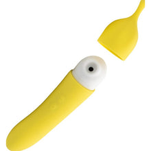Load image into Gallery viewer, Banana Cream Air Pulse G-Spot Vibrator