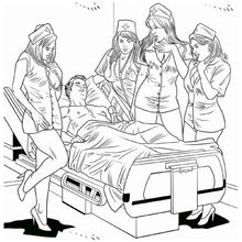 Load image into Gallery viewer, XXX Nurses Colouring Book