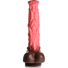 Load image into Gallery viewer, Deluxe Centaur Thrusting & Vibrating Silicone Dildo