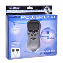 Load image into Gallery viewer, Zeus Handheld 8 Mode Power Box with Black Pads