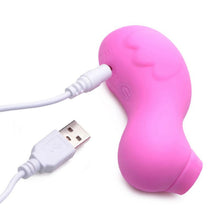 Load image into Gallery viewer, Sucky Ducky Silicone Clitoral Stimulator Pink