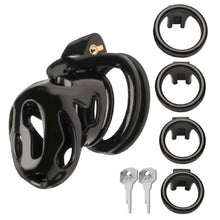Load image into Gallery viewer, Hard Stop Double Ring Chastity Cage