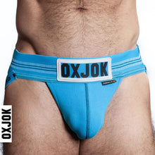 Load image into Gallery viewer, Oxballs Slingjock Upthrust Slider-Strap Jock Black Iron
