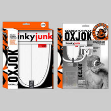 Load image into Gallery viewer, Oxballs Hunker Slider Strap Jock White Snow
