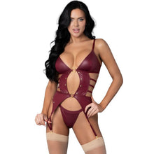 Load image into Gallery viewer, Kira Burgundy Kiss Two Piece Set