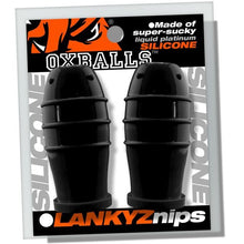 Load image into Gallery viewer, Lankyz Silicone Nipsuckers Black