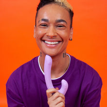 Load image into Gallery viewer, CUTE LITTLE FUCKERS JIX USB Rechargeable Vibrator Lavender