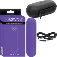 Load image into Gallery viewer, BMS Essential Power Bullet Vibrator Finger Vibe Clitoral Stimulator USB Sex Toy