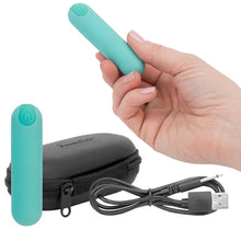 Load image into Gallery viewer, BMS Essential Power Bullet Vibrator Finger Vibe Clitoral Stimulator USB Sex Toy