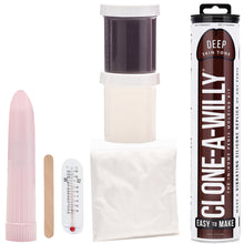 Load image into Gallery viewer, Clone A Willy DIY Penis Casting Kit Vibrating Dildo Vibrator