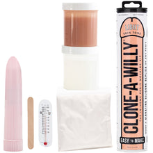 Load image into Gallery viewer, Clone A Willy DIY Penis Casting Kit Vibrating Dildo Vibrator