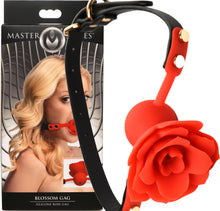 Load image into Gallery viewer, Blossom Gag Silicone Rose Gag