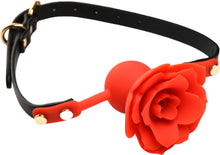 Load image into Gallery viewer, Blossom Gag Silicone Rose Gag